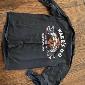 HARLEY DAVIDSON Warr's H-D London England Graphic T-Shirt